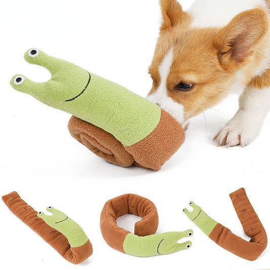 The Snuffle Snail - Dog Enrichment Food Puzzle Toy