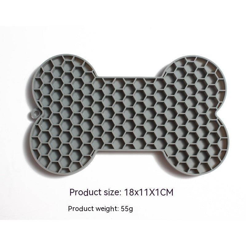 Bone-Shaped Licking Mat